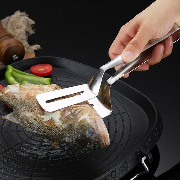 Multi-Functional BBQ Shovel & Food Clip