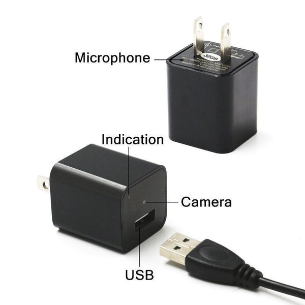 New 1080P Mini Charger USB Camera