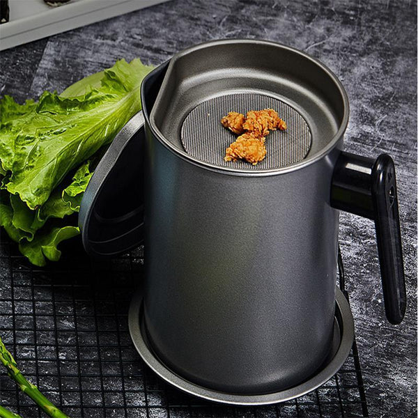 Oil Strainer Pot 1.4/1.7L with Premium 304 Stainless Steel