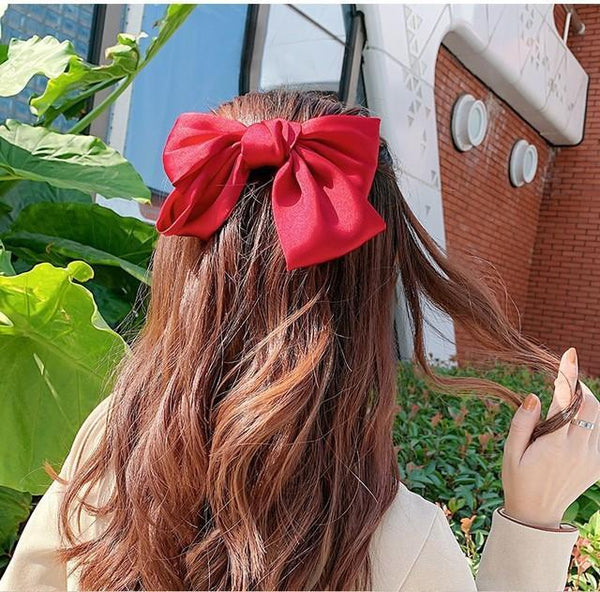 Bowknot Hair Clips Boutique Female Hairpin