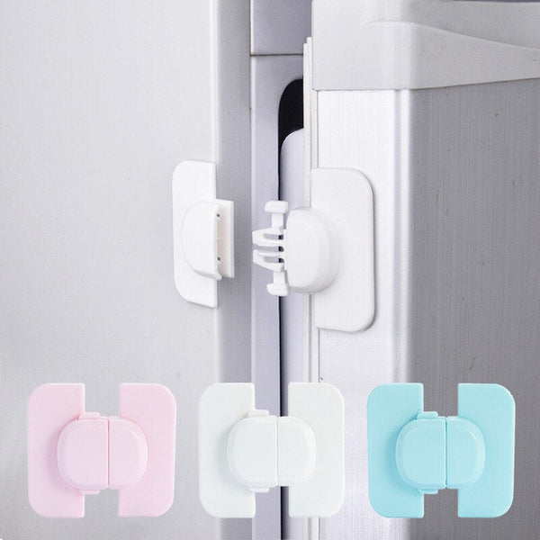 Refrigerator Fridge Freezer Door Lock Latch Catch Toddler Kids Child Cabinet