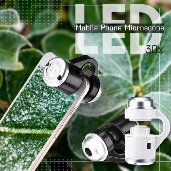 LED Mobile Phone Microscope