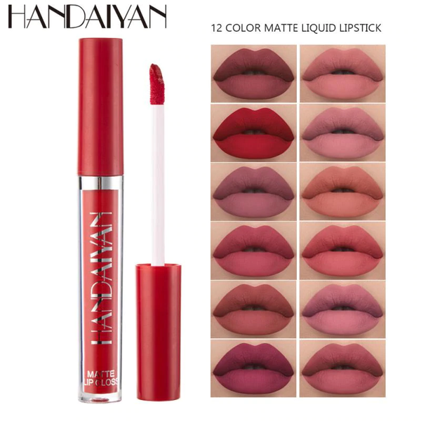 HD 12-Piece Matte Liquid Lipstick Set