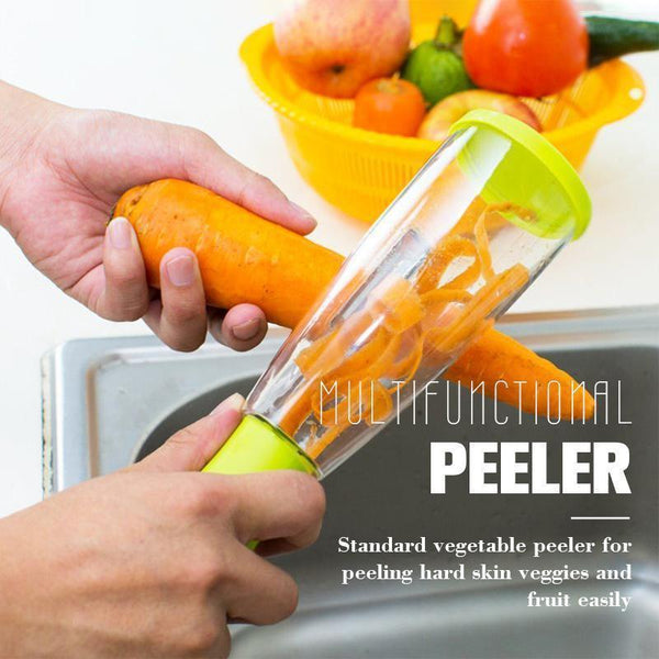 Mintiml Storage Peeler with Trash Can