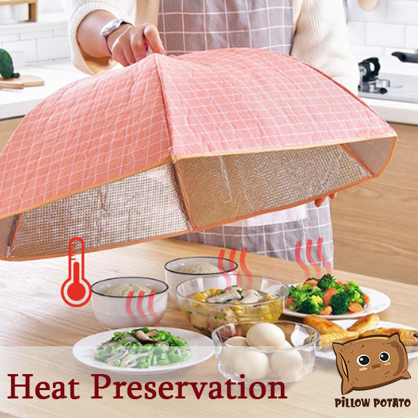 Keep Warm Foldable Insulated Food Cover