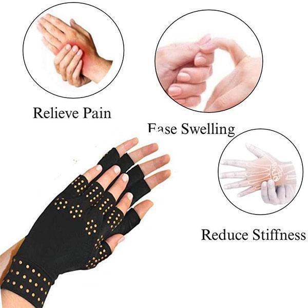 Copper Compression Arthritis Gloves