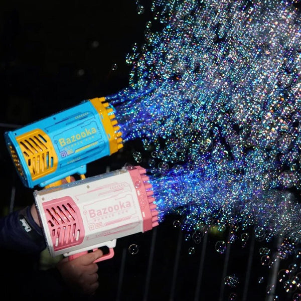 69 Holes Electric Bubble Gun