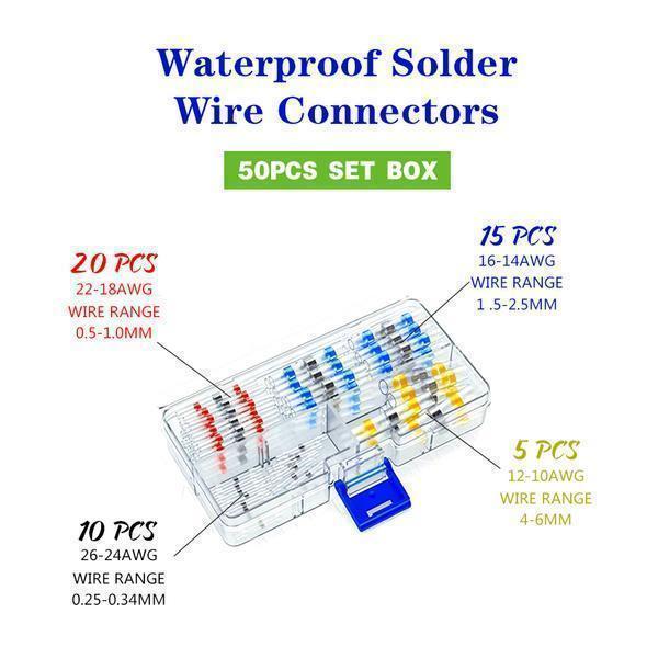 Waterproof Solder Wire Connectors