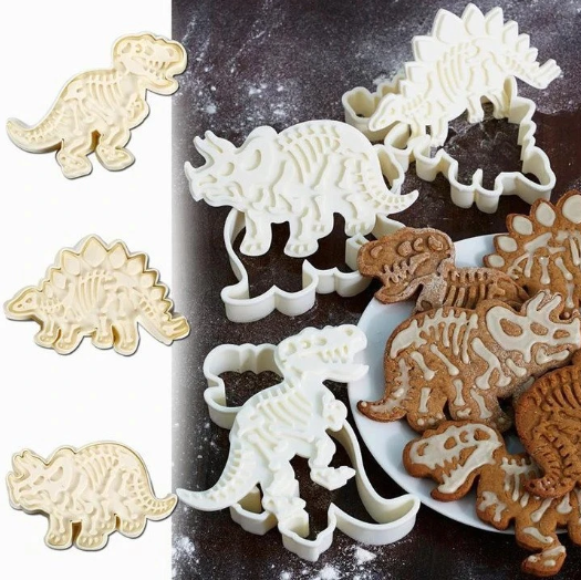 Dinosaur Cookie Molds