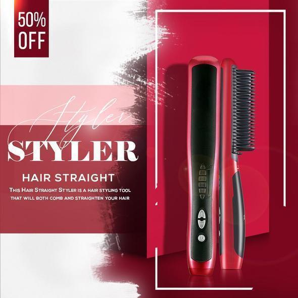 🔥$27.99 Last Few Days🔥50% OFF - Hair Straight Styler