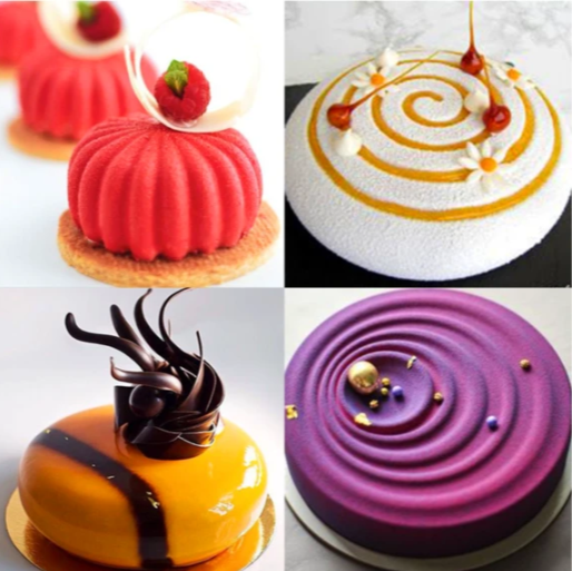 Silicone Swirl Shape Cake Molder