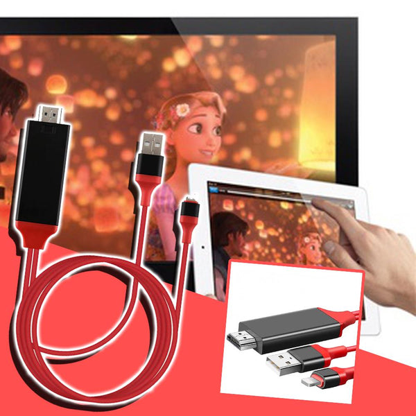 HDMI Monitor Adapter Cable for iPhone/Android To TV