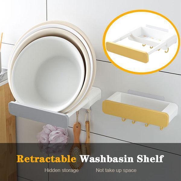 Punch-free Retractable Shelf