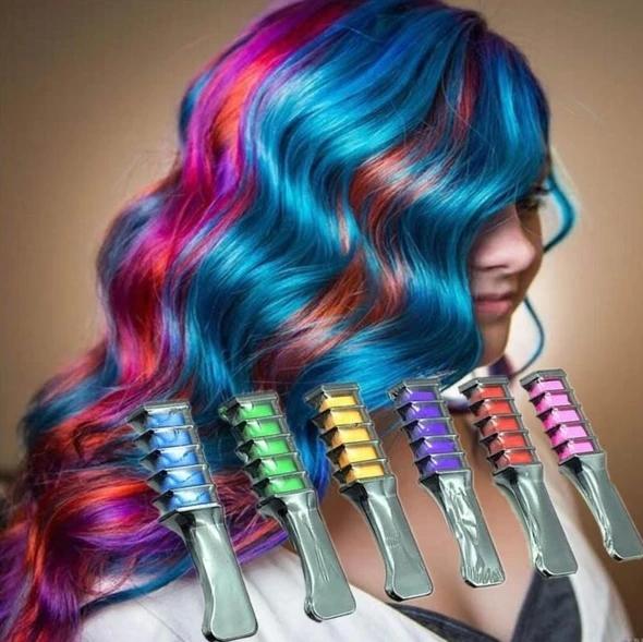 Beautifying Temporary Hair Dye Comb(10 Colors Only 24.99)