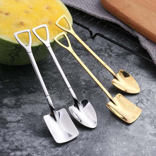 Creative Stainless Steel Tea Coffee Sugar Shovel Spoon