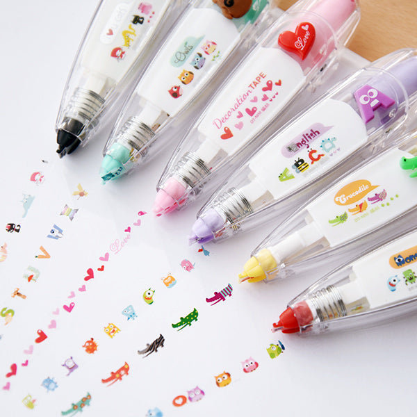 Correction Tape Decorative Sticker Pen