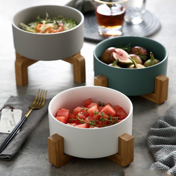 Ceramic Vegetable Salad Bowl