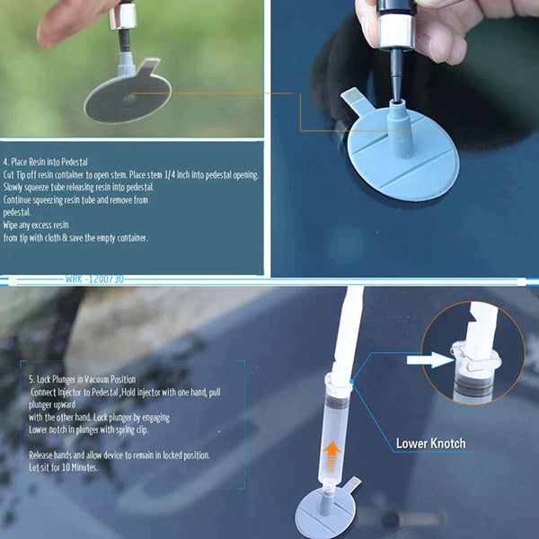 DIY Car Windshield Glass Windscreen Repair