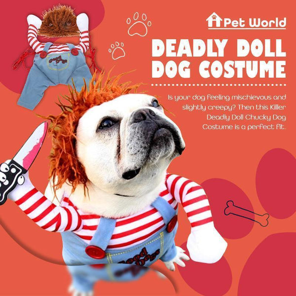 Deadly Doll Dog Costume