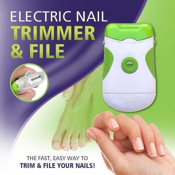 Electric Nail Trimmer & File (50% OFF)