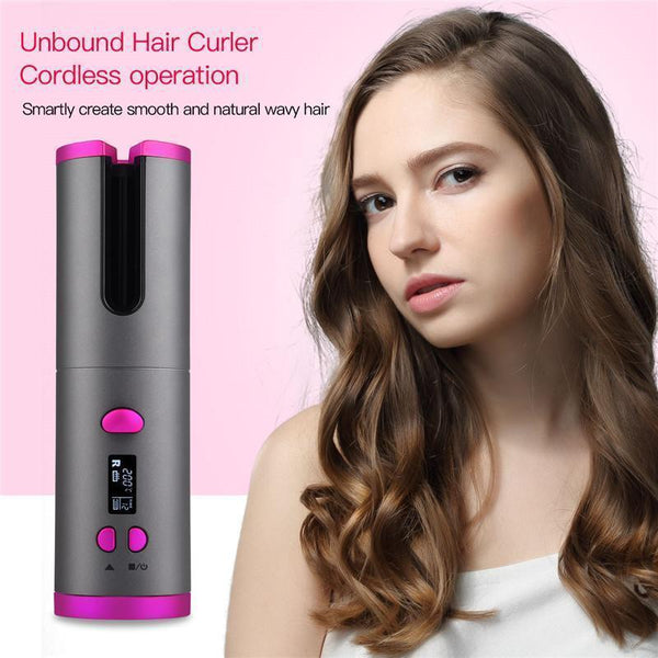 Style Maker - USB Cordless Automatic Hair Curler