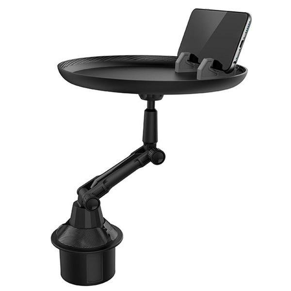 Swivel Arm Car Cup Holder Tray