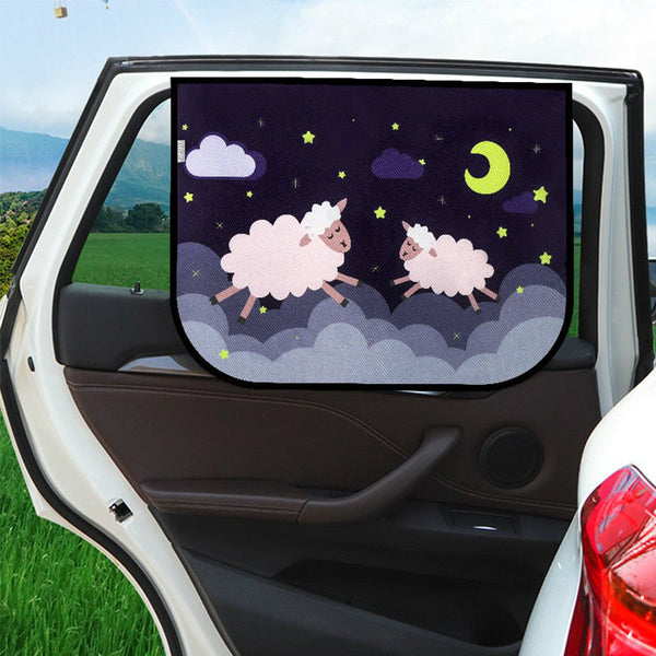 Car Sun Shade Cover UV Protect Curtain