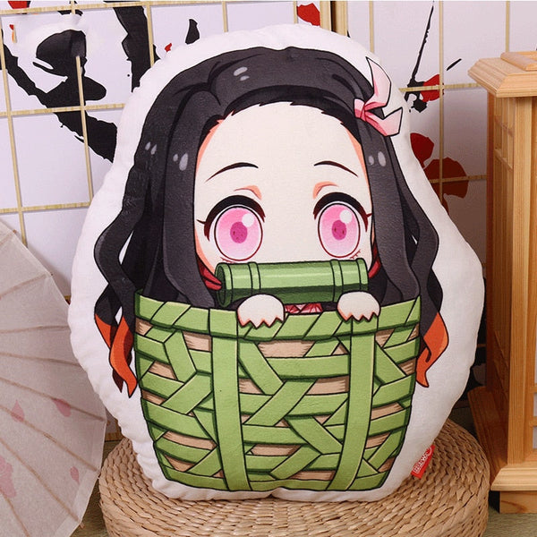 Demon Slayer Kimetsu no Yaiba  Stuffed Cushion Throw Pillow