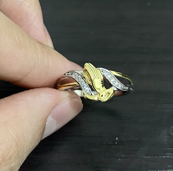 Prayer Hand Ring