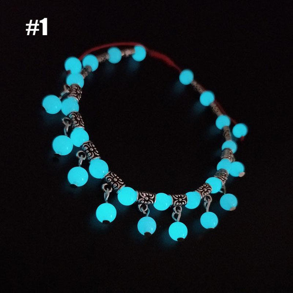 Luminous Glowing Multilayer Charm Anklet