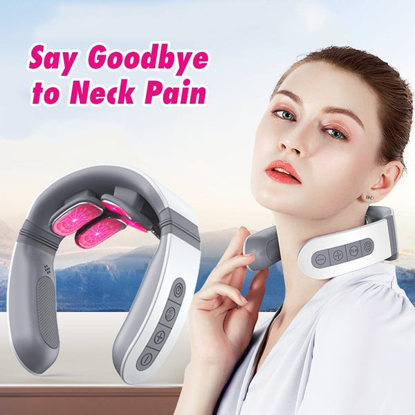 Neck Massager with 4 Heads