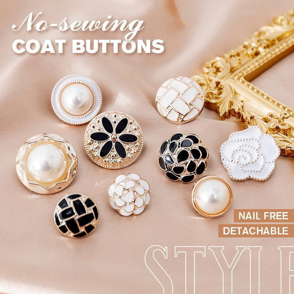 No-sewing Coat Buttons (3PCS)