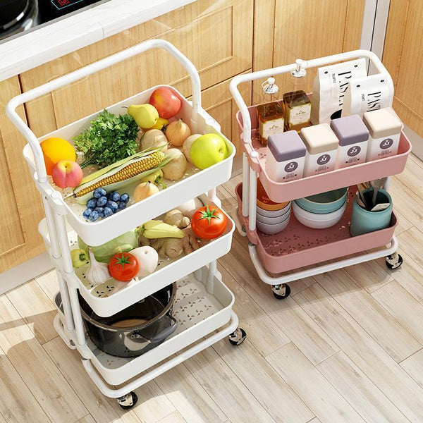 Multi Layer Storage Trolley Rack