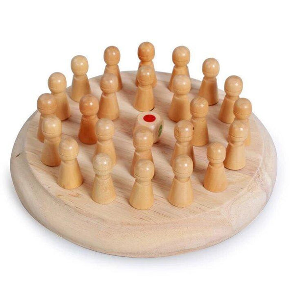 Wooden Memory Match Stick Chess