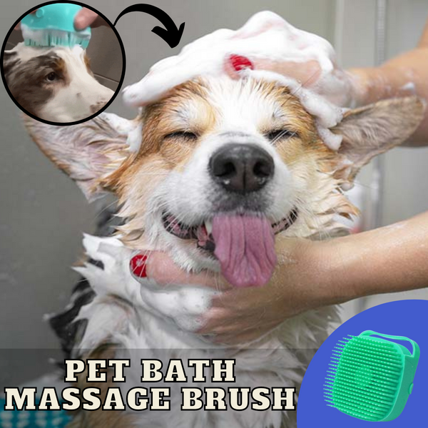 [PROMO 30% OFF] Pet Bath Massage Brush