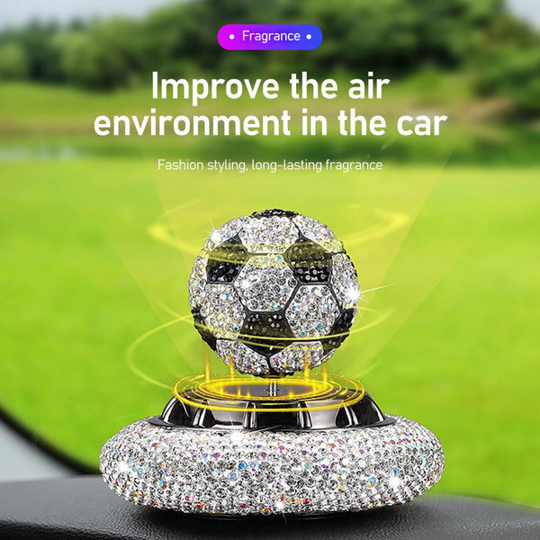 love390 Solar Aromatherapy Football Design Ornamental