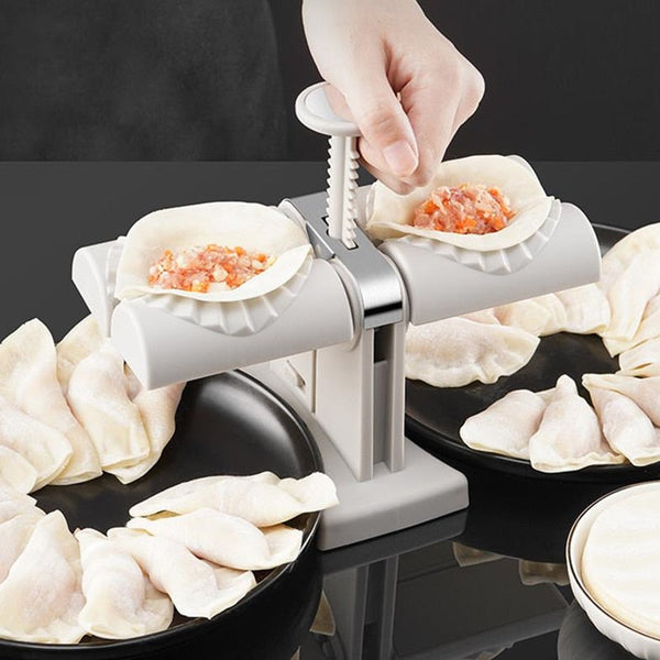 Household double head automatic dumpling maker mould