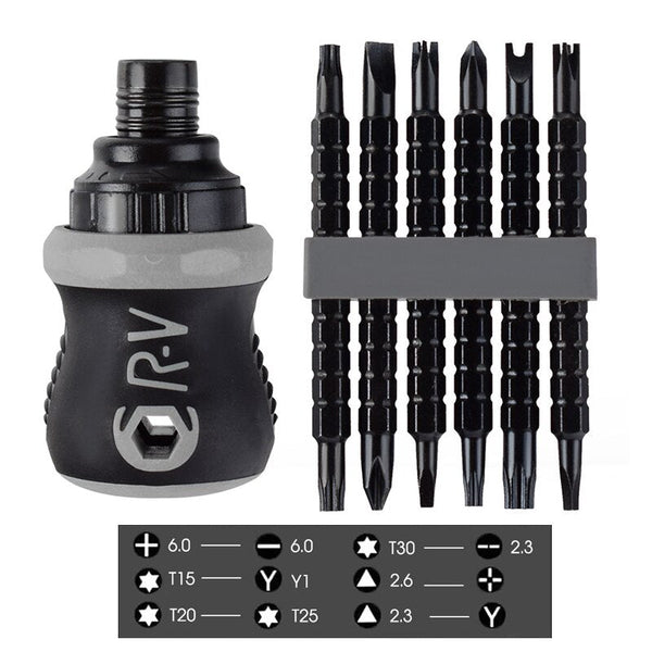 love676-Portable Ratchet Screwdriver Set