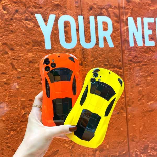 Three-Dimensional Sports Car Shape Mobile Phone Case