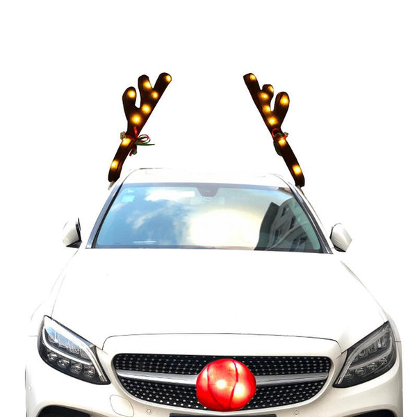 Christmas Reindeer Antlers For Car