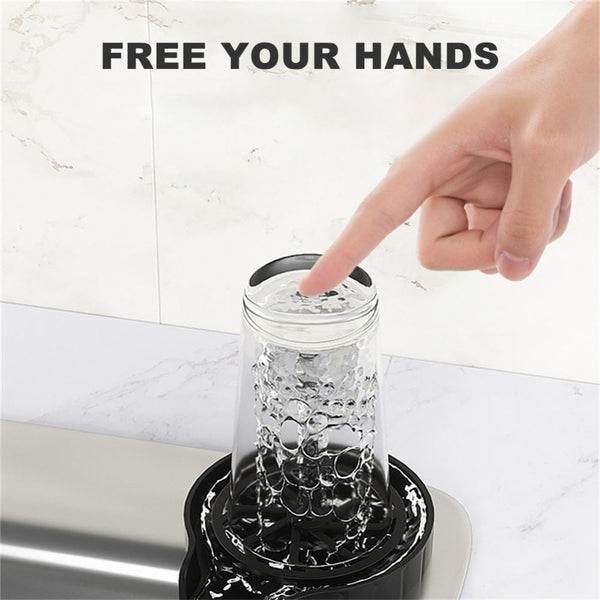 Automatic Cup Washer Faucet Glass Rinser