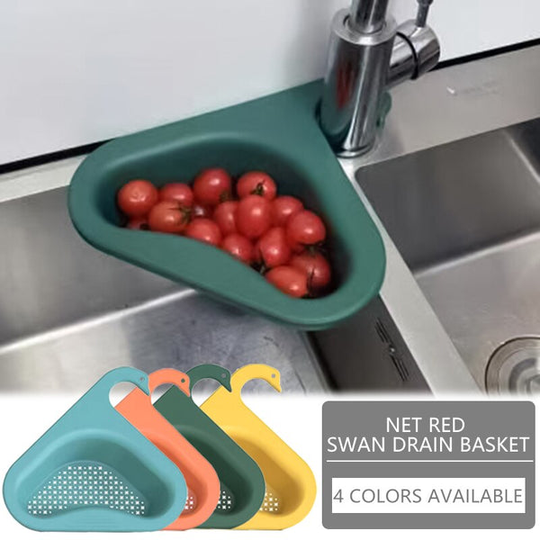 Swan drain basket