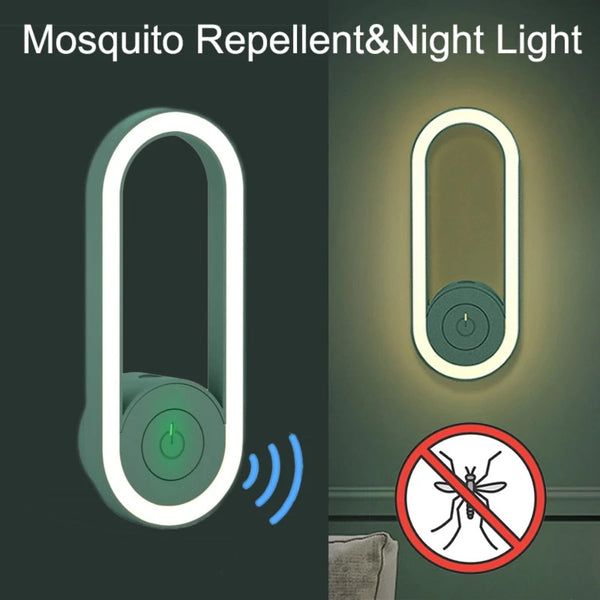 Ultrasonic Mosquito Repellent & LED Night Light