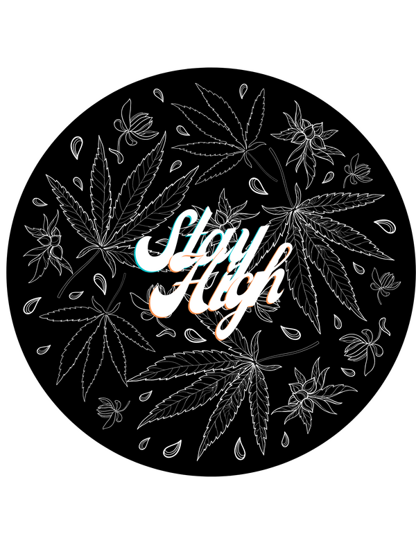 Stay High 2 Sticker