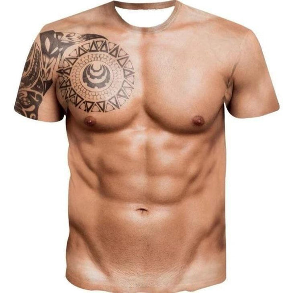 MUSCLE TATTOO All Over Print T-Shirt