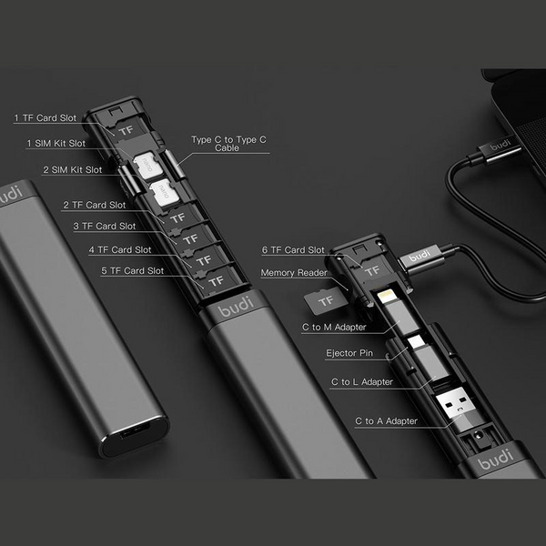 Smart Charging Stick- 9 in1 Multi-function Adapter