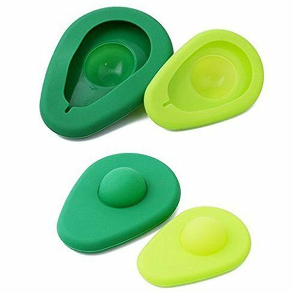 2 Pcs Silicone Avocado Huggers