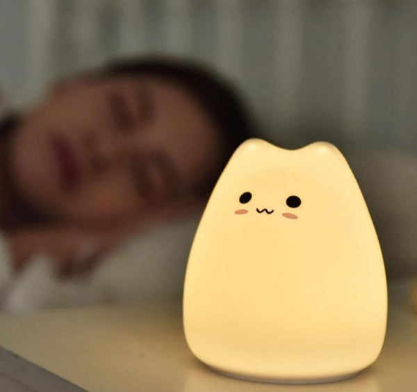 Cutest Chunky Cat Lamp