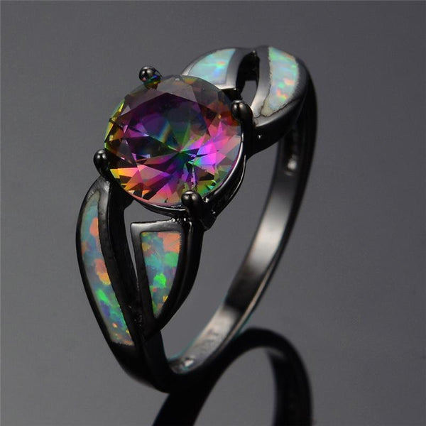 Fire Opal Ring