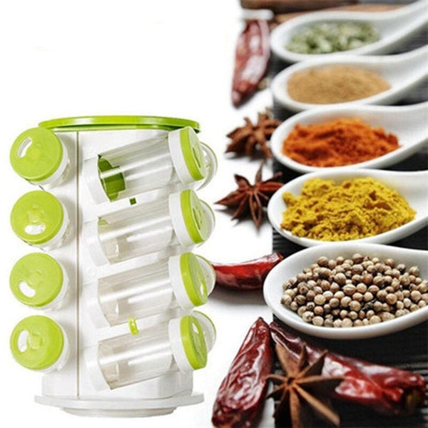 360 Rotating Spice Organizer Rack